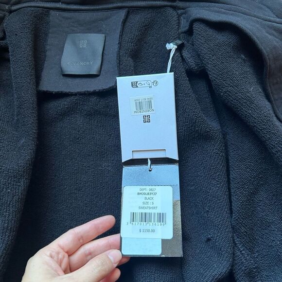 NWT Givenchy Givenchy World Tour cotton fleece hoodie small - Picture 9 of 9